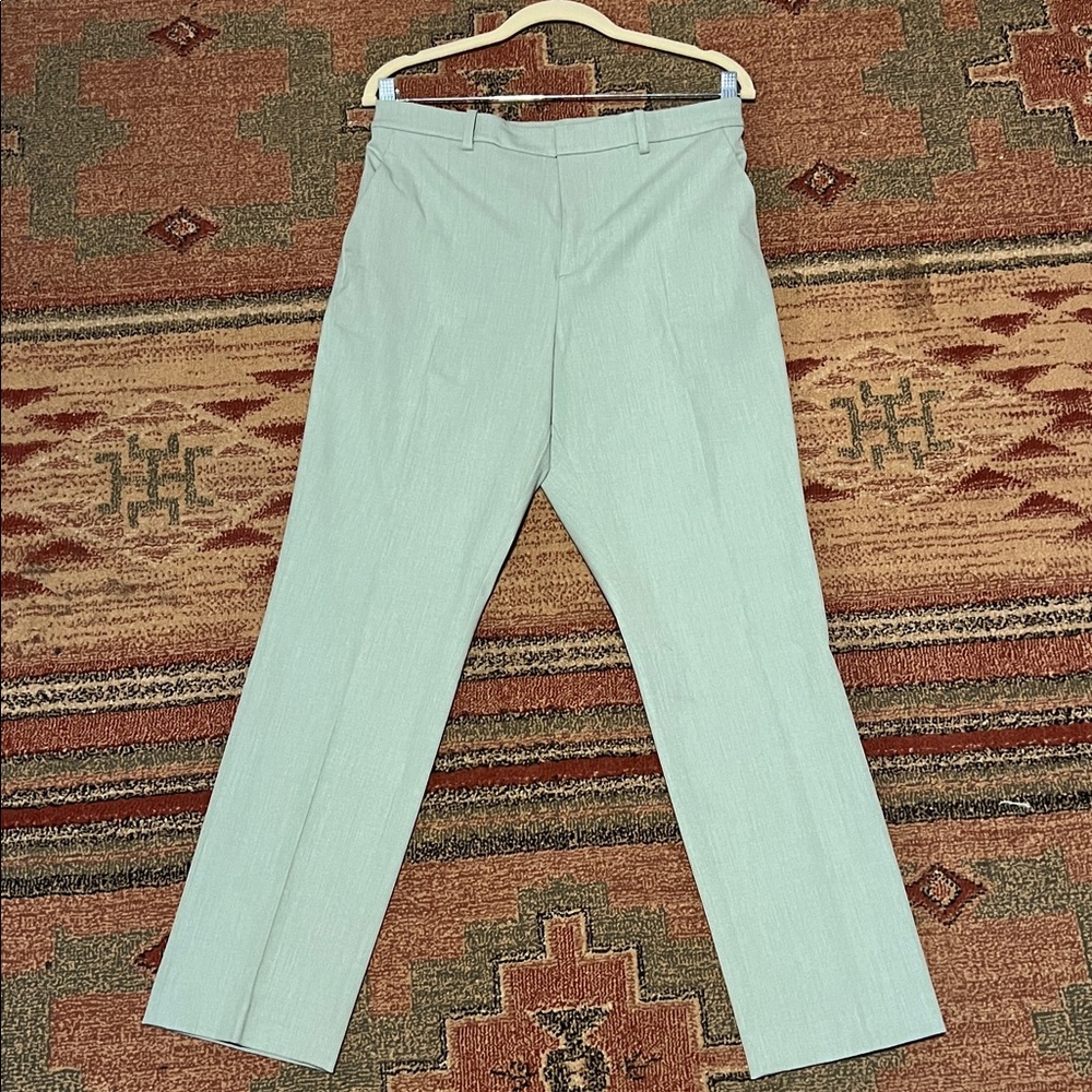 Uniqlo light blue slacks